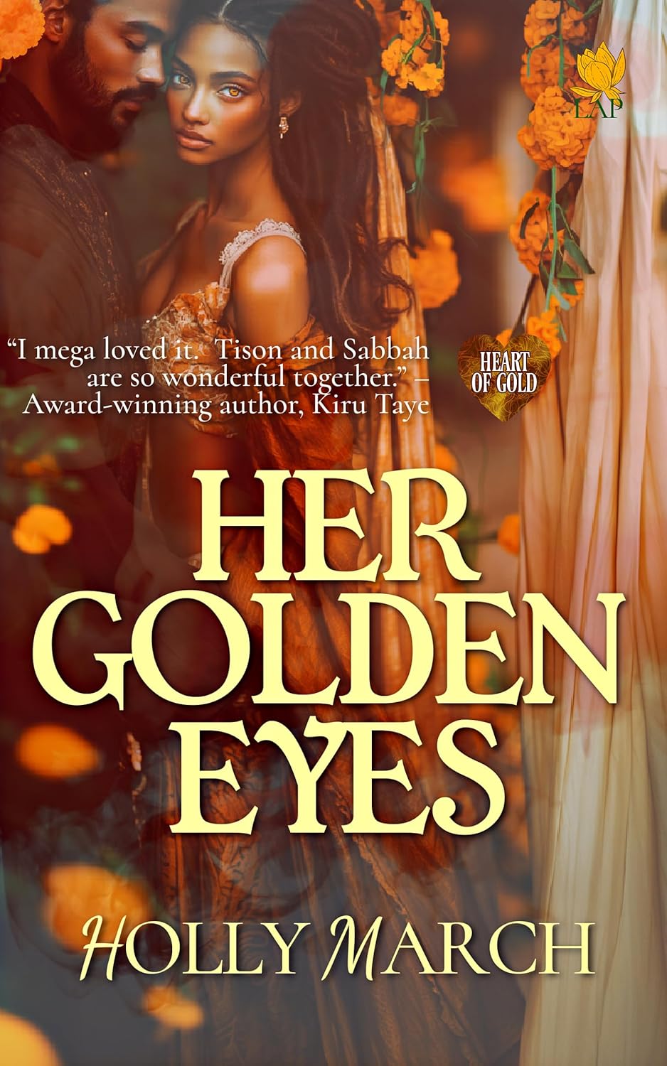 New Cover for Her Golden Eyes